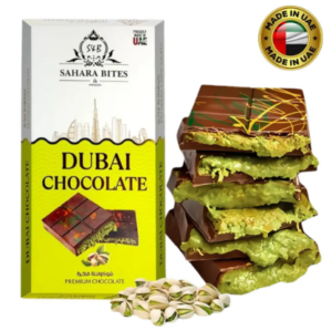 Sahara Bites UAE Import Dubai Chocolate Bar 4.23oz 6ct